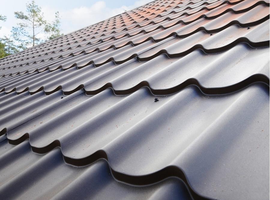 metal roof material residential house