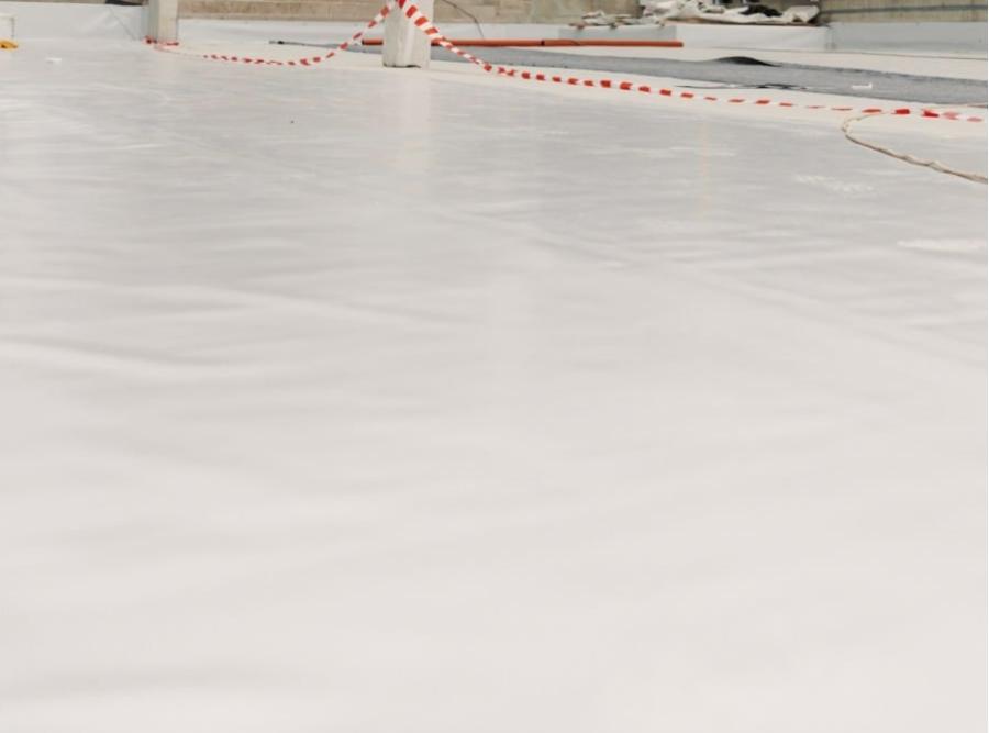 pvc roofing material commercial building